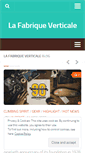 Mobile Screenshot of lafabriqueverticale.com